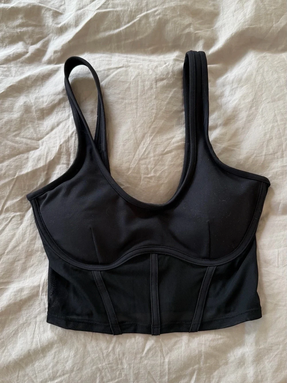 ALO Yoga Black Sculpting Sports Bra